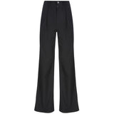 High Waisted Vintage Loose Trousers
