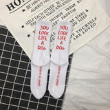 Assorted White Market Socks