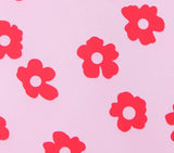 Pink Floral Mini Skirt