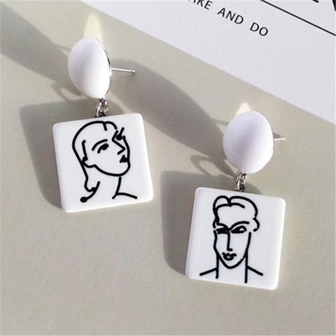 Matisse Art Earrings