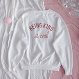 Being Kind Is Cool Oversized Sweater