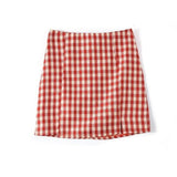 Summer Plaid Skirts
