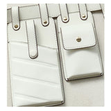 Double Leather Crossbody Bags