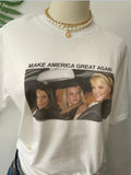 "Make America Great Again" Paris Britney Lindsay Tee