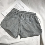 IDGAF Embroidered Shorts