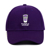 Embroidery Purple Drank Dad Hat