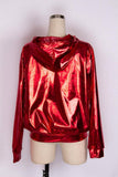 Red Reflective Performance Hoodie
