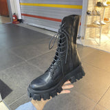 Chunky Platform Combat Boots