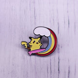 Surfing Pikachu Pin