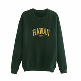 Embroidered Hawaii Sweater