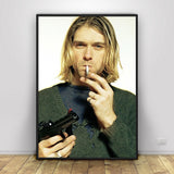 Kurt Cobain Silk Poster