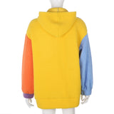 Color Block Sherpa Jacket