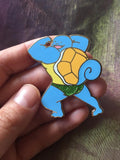 Hot Squirtle Pin