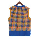 Vintage Hounds Tooth Sweater Vest