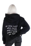 "On One Hand Who Cares On The Other Hand So What" Hoodie