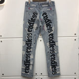 "Endless" Embroidered Jeans