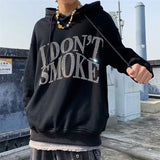 "I Don't Smoke" Rhinestone Hoodie