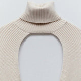 Knitted Turtleneck Sleeves