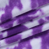 Purple Tie Dye Crop Top