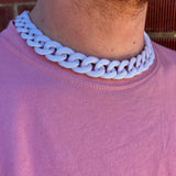 Thick Acrylic Cuban Link Chains