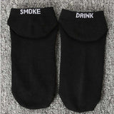 Smoke and Drink Ankle Socks