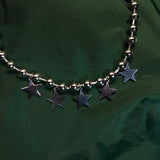 Stainless Steel Stars Necklace
