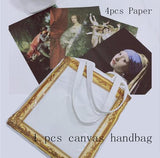 Classical Frame Canvas Bag