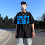 "I Don't Sleep" Puff Print Tee