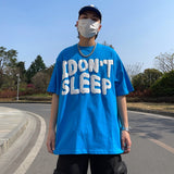 "I Don't Sleep" Puff Print Tee