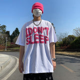 "I Don't Sleep" Puff Print Tee