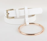 Basic Belt With Metal Ring