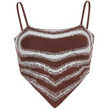Knitted Y2K Halter Top