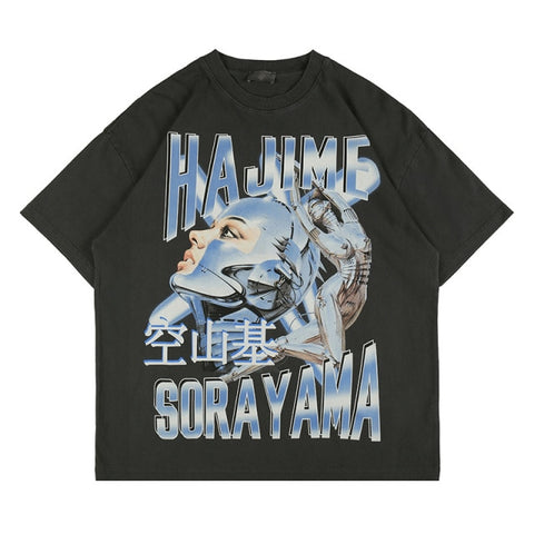Hajime Sorayama Oversized Tee