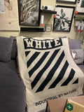 "WHITE" Throw Blanket
