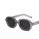 Unisex Oval Tinted Glasses