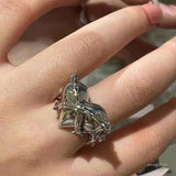 Throned Heart Ring