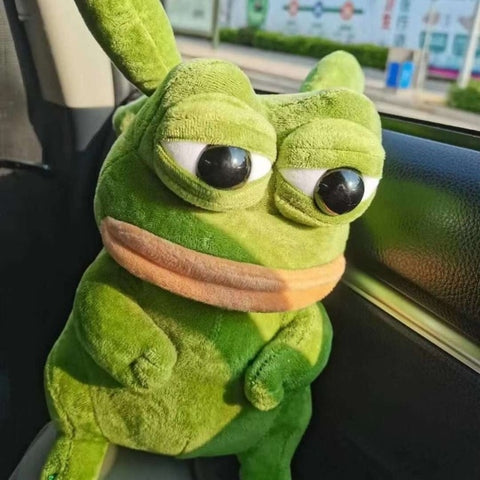 Pepe The Frog Pikachu Plushie Toy