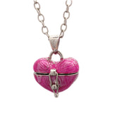 Heart Pill Case Necklace