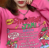Strawberry Jam Pullover Sweater