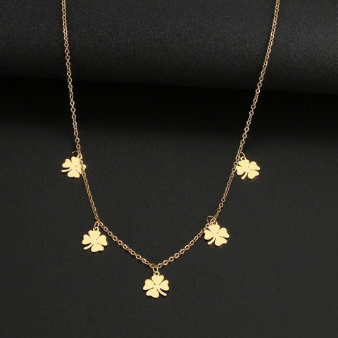 4 Leaf Clover Lucky Necklace