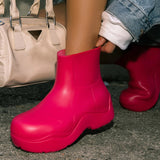 Platform Rainboots