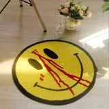 Bleeding Smiley Rug