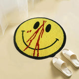 Bleeding Smiley Rug