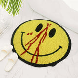 Bleeding Smiley Rug