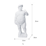 Fat David Sculpture