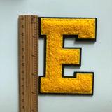 Large Letter Chenille Patch