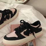 Pink Jordan Heart Sneakers