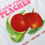 Farm Fresh Peaches Ribbed Top