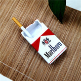 Ceramic Cigarette Box Ashtray