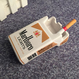 Ceramic Cigarette Box Ashtray